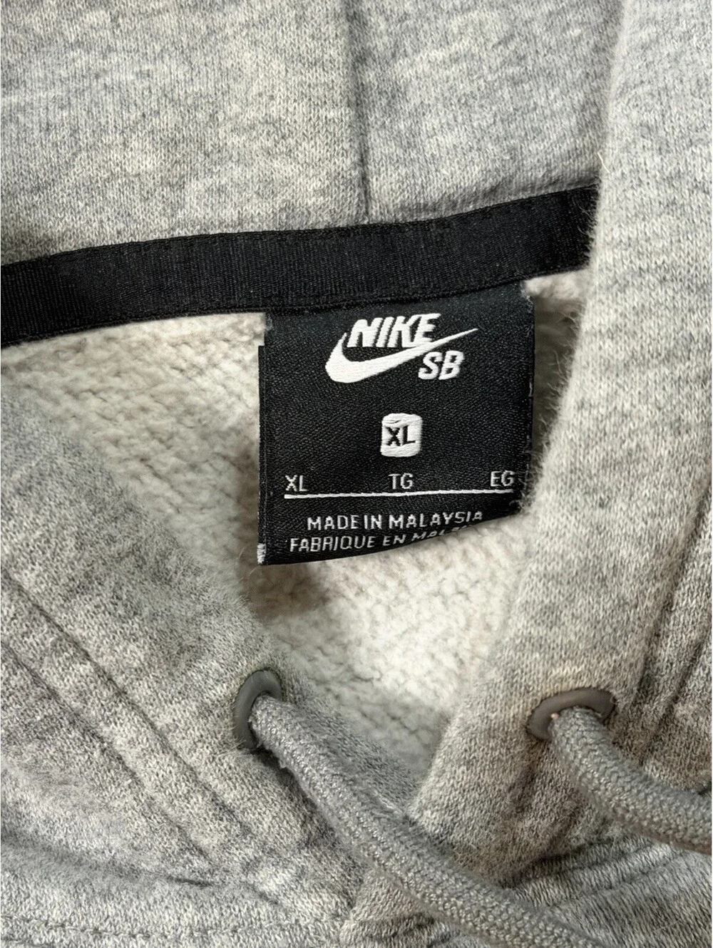 Nike SB Center Swoosh Hoodie Sweatshirt Mens XL Skateboarding